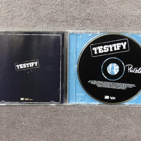 Phil Collins Testify Audio CD 2002 Atlantic Records Rock Pop - Picture 4 of 12